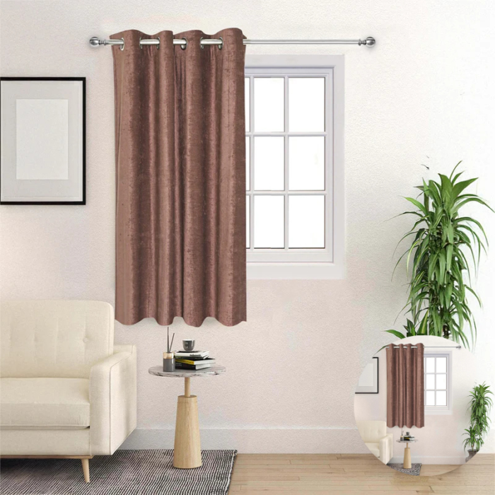 Saral Home Auriels Brown Blackout Curtains – Velvet