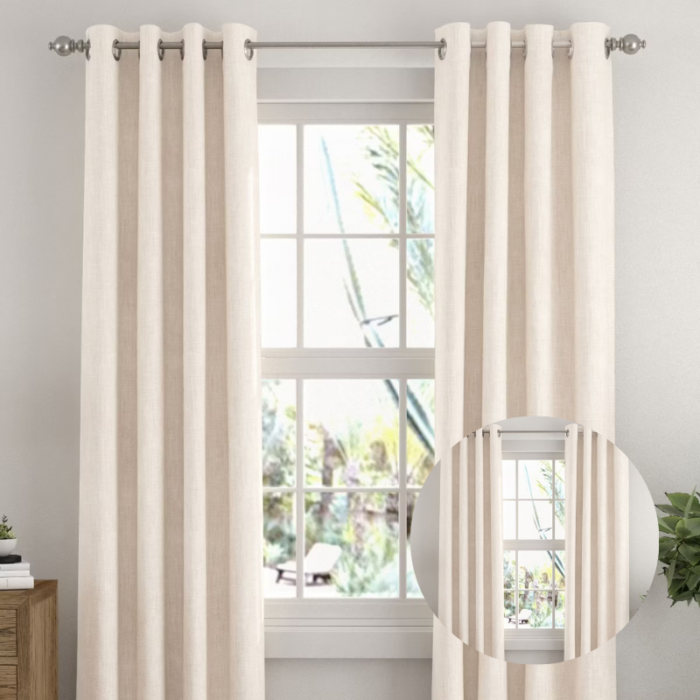 Becky Cameron Room Darkening Curtains – Thermal Insulated Grommet Panels