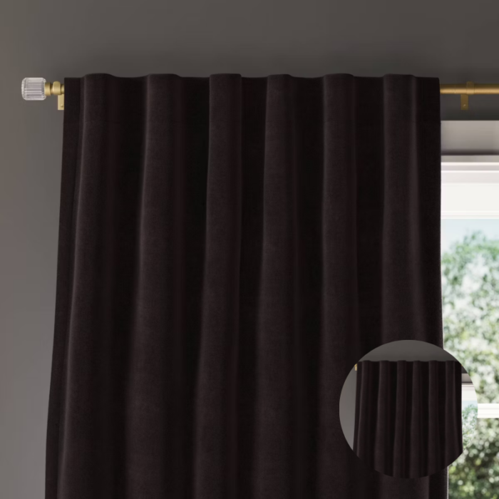 Velvet Blackout Curtains – Soft Luxury Light-Blocking Panels