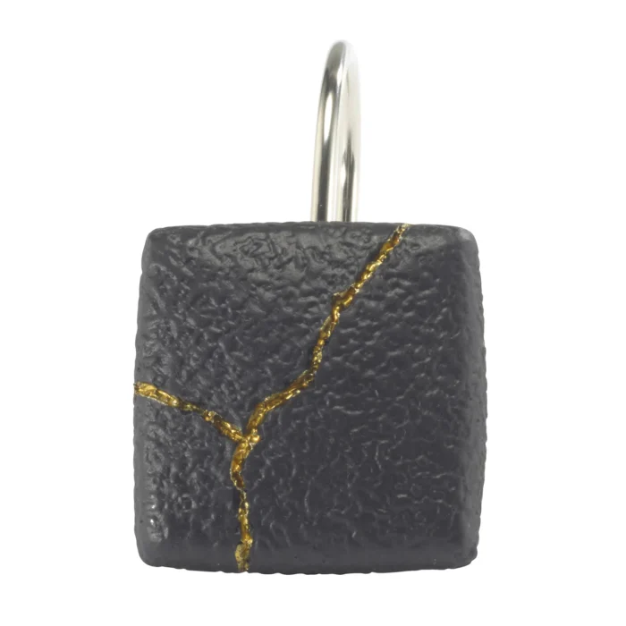 NM+Sydney+Bath+Black+Shower+Curtain+Hook