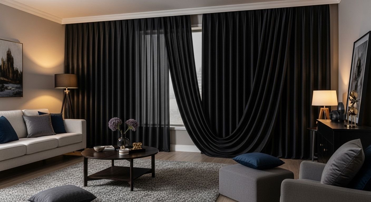 Velvet Blackout Curtains