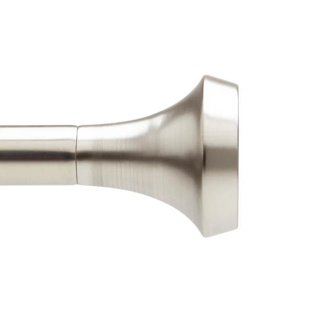 Ella Adjustable Curtain Rod with Trumpet Finials