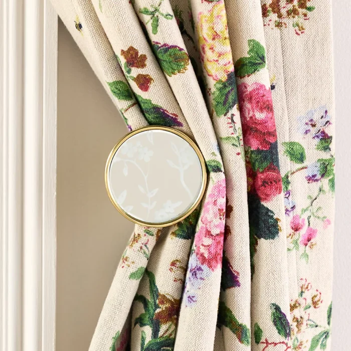 Cyndi Glass Curtain Tieback crystal curtain holdback decorative window drapery hardware for luxury home décor